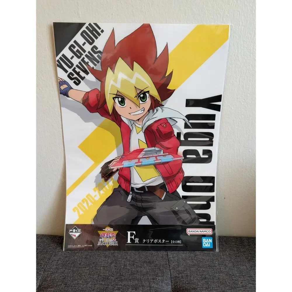Yu-Gi-Oh! Sevens Yuga Ohdo Ichiban Kuji Clear Poster Brand New US Seller 16X11